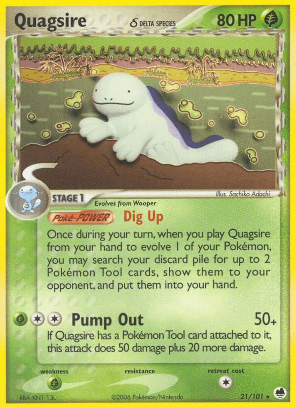 Quagsire δ Dragon Frontiers