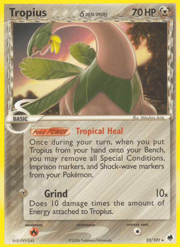 Tropius δ Dragon Frontiers