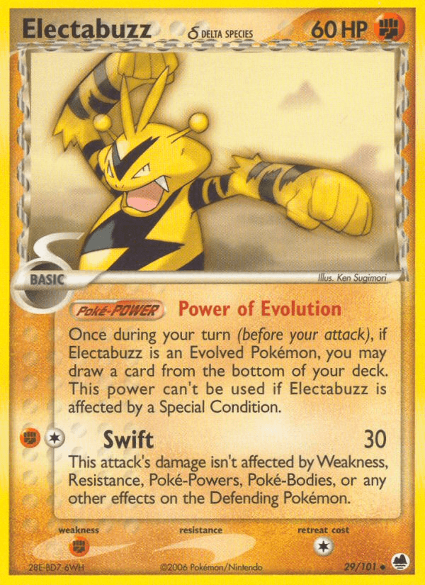 Electabuzz δ Dragon Frontiers