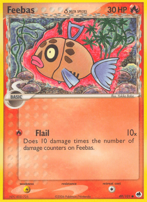 Feebas δ Dragon Frontiers
