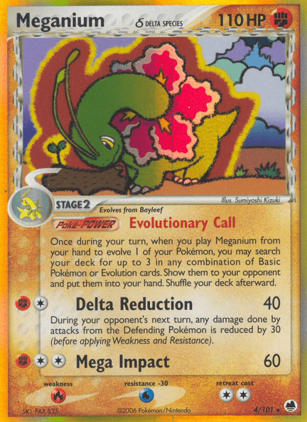 Meganium δ Dragon Frontiers