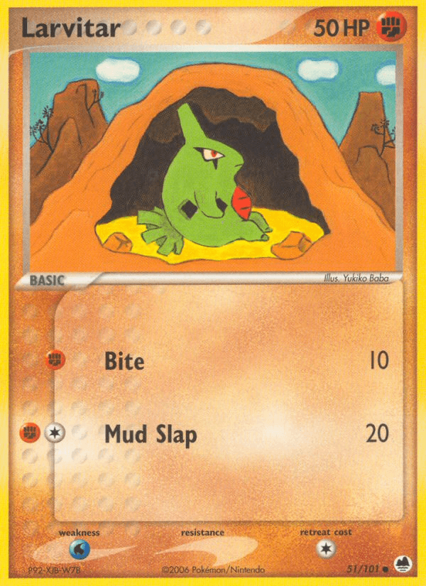 Larvitar Dragon Frontiers