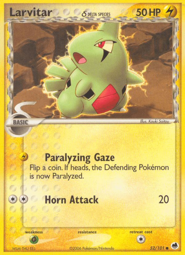 Larvitar δ Dragon Frontiers