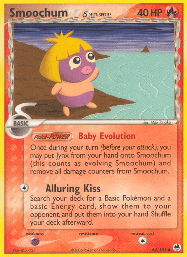Smoochum δ Dragon Frontiers