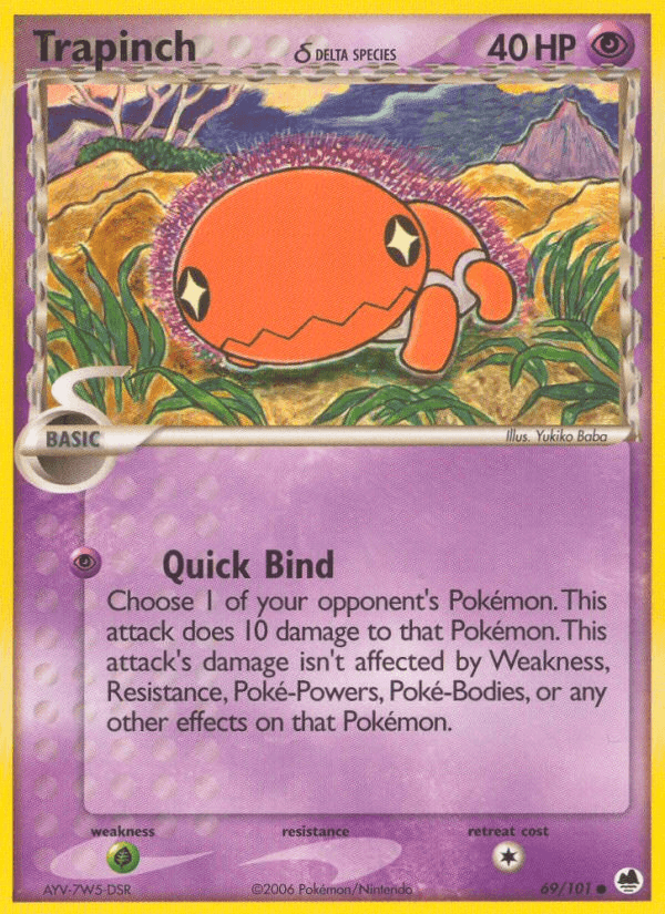 Trapinch δ Dragon Frontiers