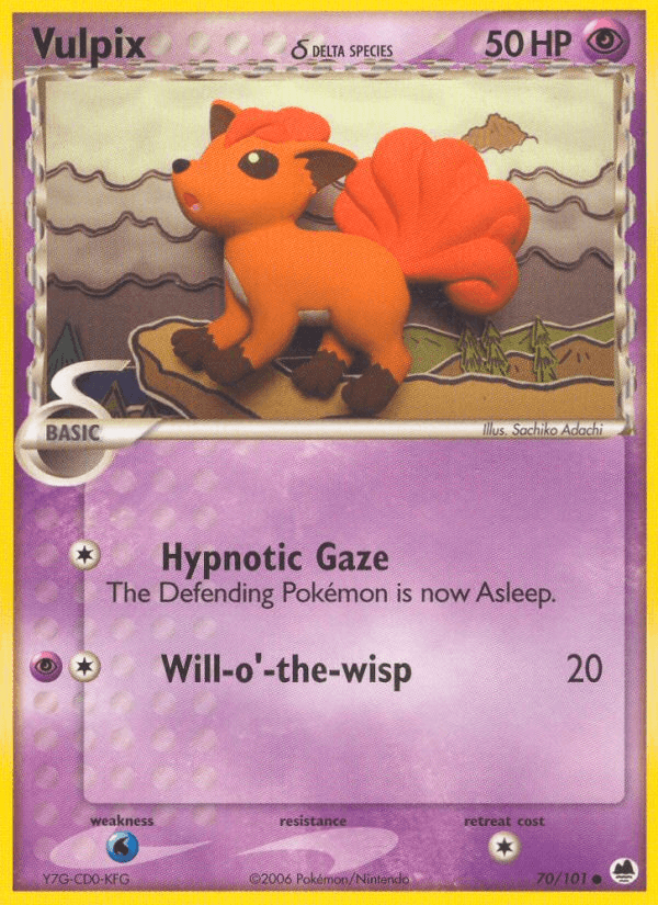 Vulpix δ Dragon Frontiers