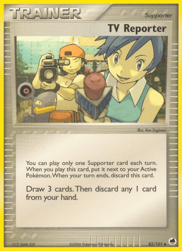 TV Reporter Dragon Frontiers