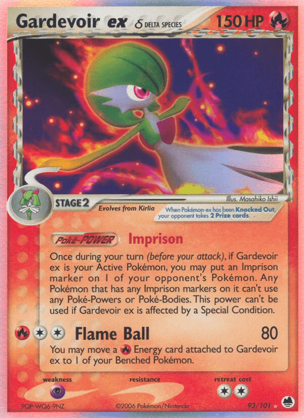 Gardevoir ex δ Dragon Frontiers