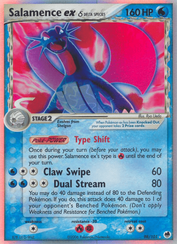 Salamence ex δ Dragon Frontiers
