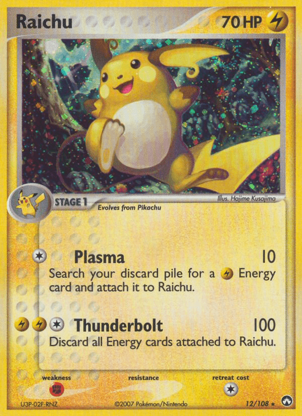 Raichu Power Keepers