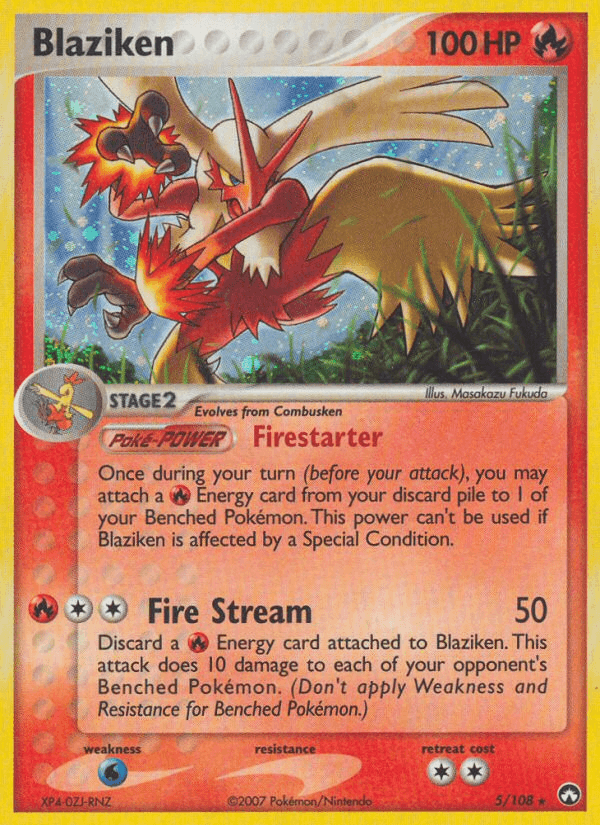 Blaziken Power Keepers