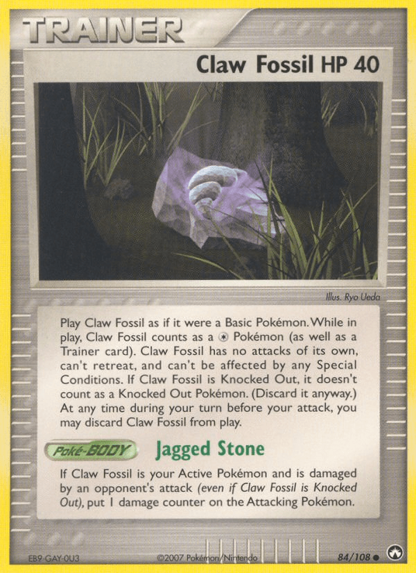 Claw Fossil Power Keepers