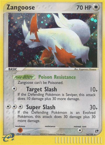 Zangoose Sandstorm