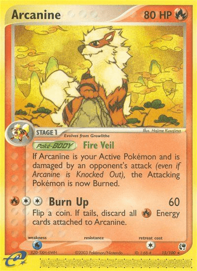 Arcanine Sandstorm