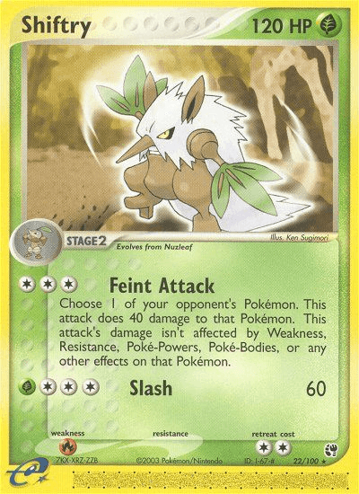 Shiftry Sandstorm
