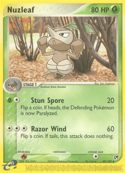 Nuzleaf Sandstorm