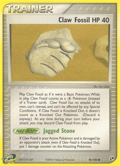Claw Fossil Sandstorm
