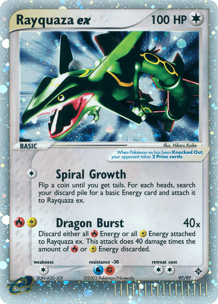 Rayquaza ex Dragon