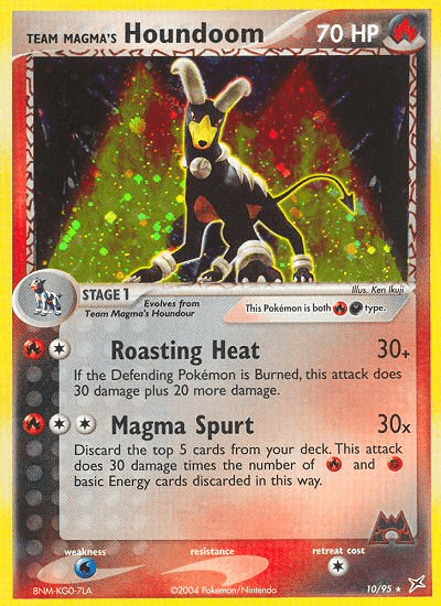 Team Magma's Houndoom Team Magma vs Team Aqua