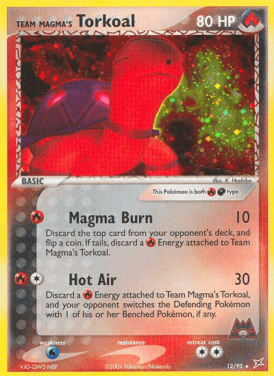 Team Magma's Torkoal Team Magma vs Team Aqua