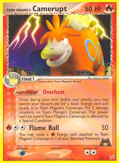 Team Magma's Camerupt Team Magma vs Team Aqua