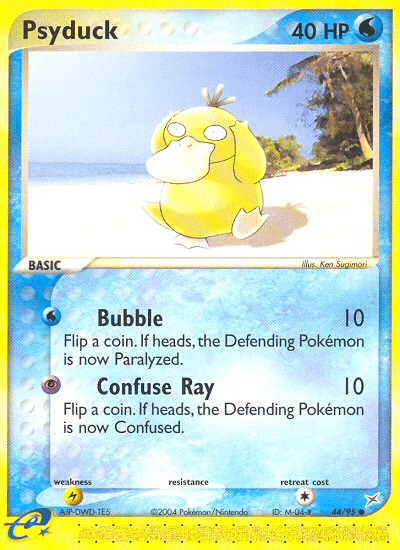 Psyduck Team Magma vs Team Aqua