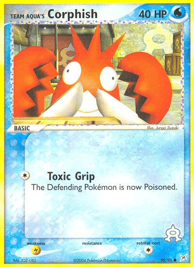 Team Aqua's Corphish Team Magma vs Team Aqua