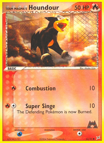 Team Magma's Houndour Team Magma vs Team Aqua