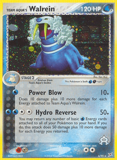 Team Aqua's Walrein Team Magma vs Team Aqua