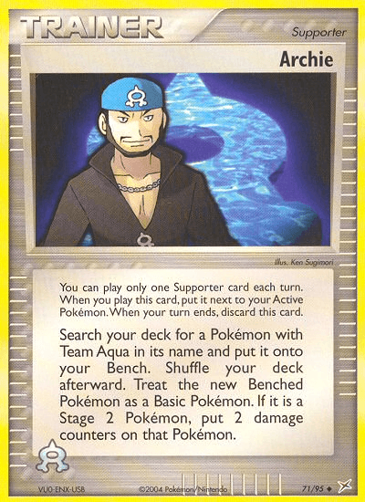 Archie Team Magma vs Team Aqua