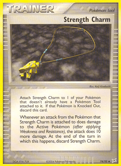 Strength Charm Team Magma vs Team Aqua