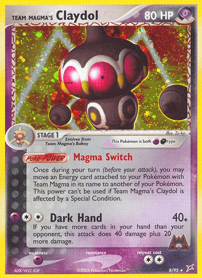 Team Magma's Claydol Team Magma vs Team Aqua