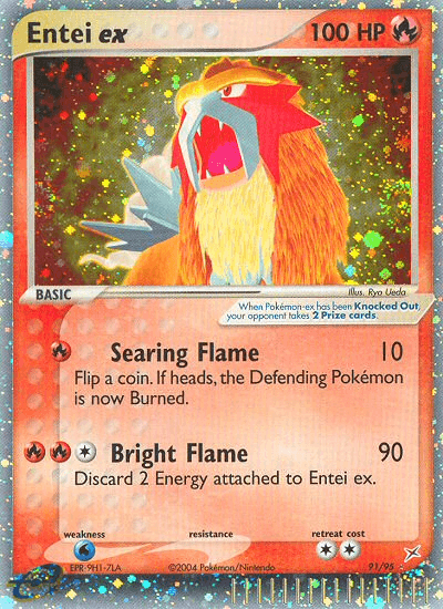 Entei ex Team Magma vs Team Aqua