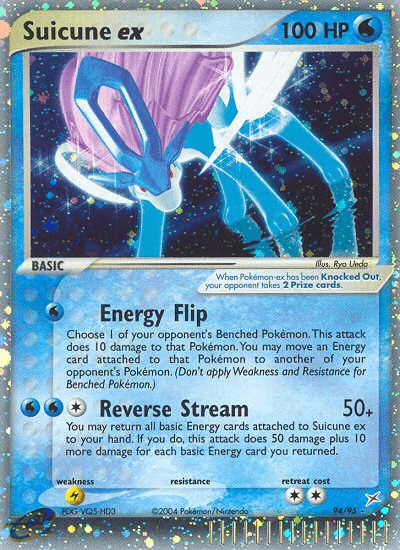 Suicune ex Team Magma vs Team Aqua