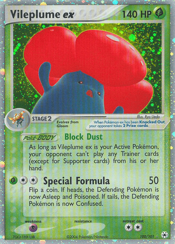 Vileplume ex Hidden Legends