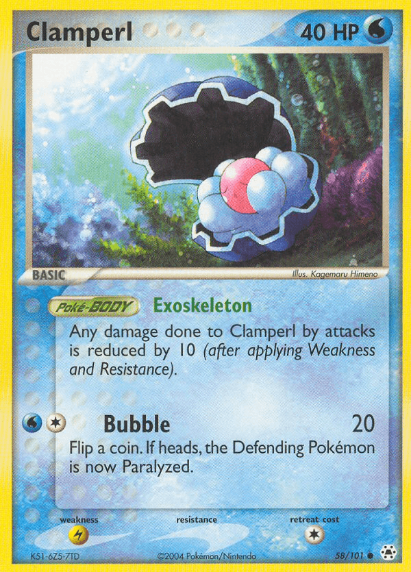Clamperl Hidden Legends