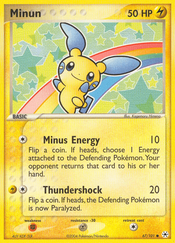 Minun Hidden Legends