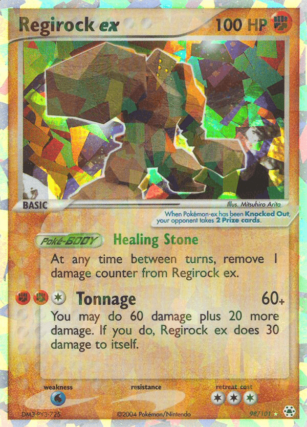 Regirock ex Hidden Legends