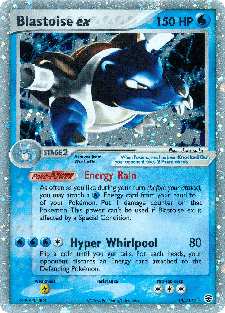 Blastoise ex FireRed & LeafGreen