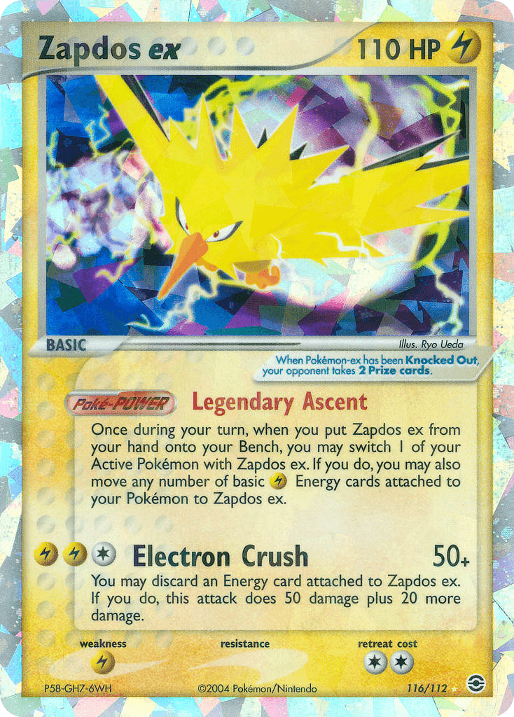 Zapdos ex FireRed & LeafGreen