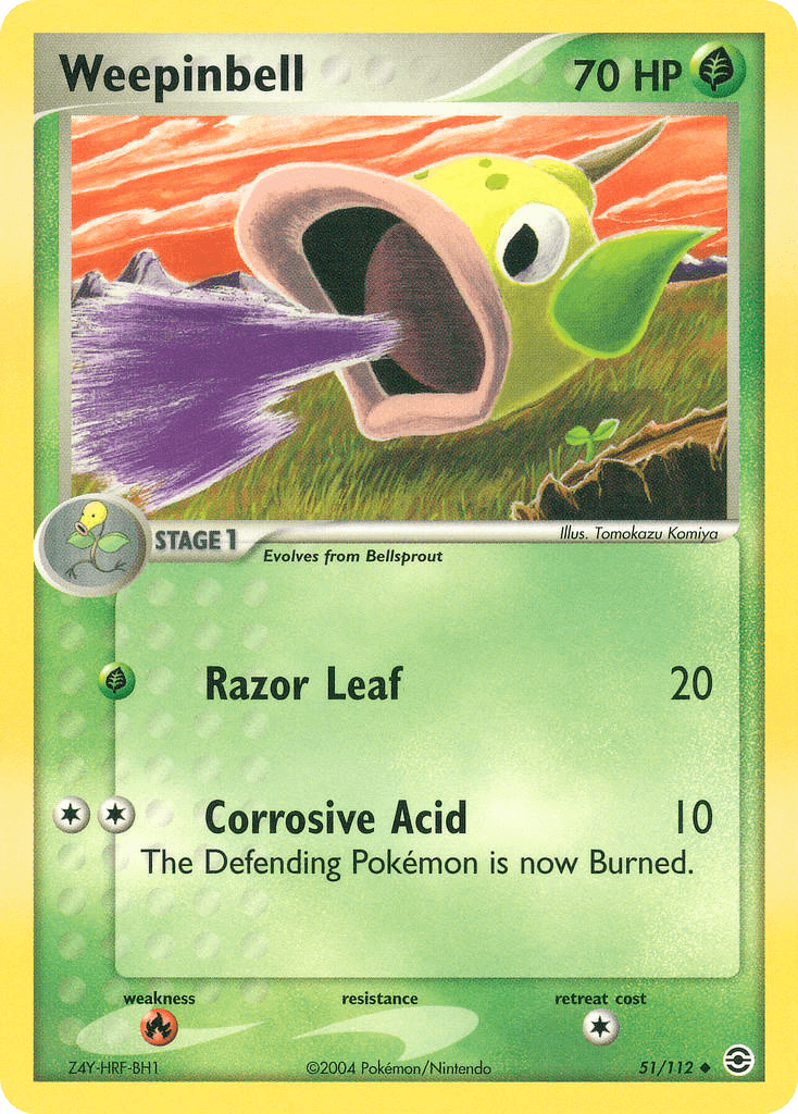 Weepinbell FireRed & LeafGreen