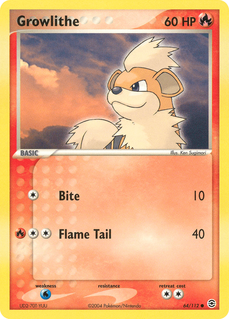 Growlithe FireRed & LeafGreen