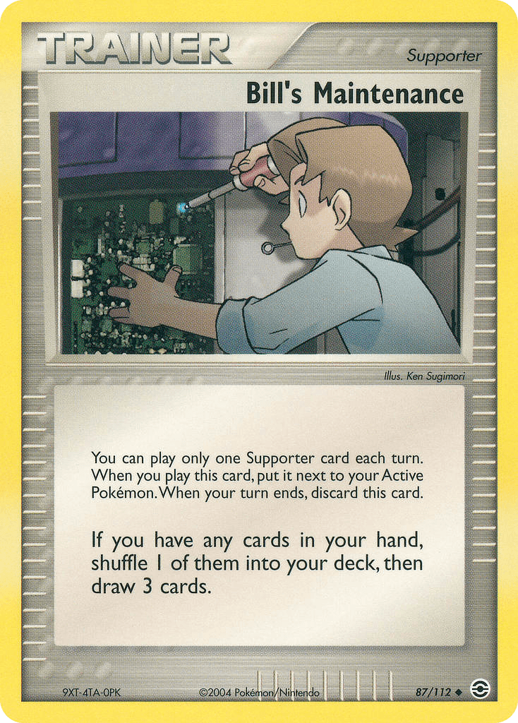 Bill's Maintenance FireRed & LeafGreen