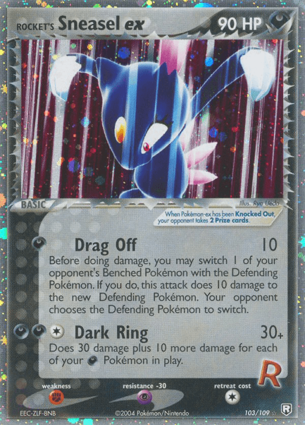 Rocket's Sneasel ex Team Rocket Returns