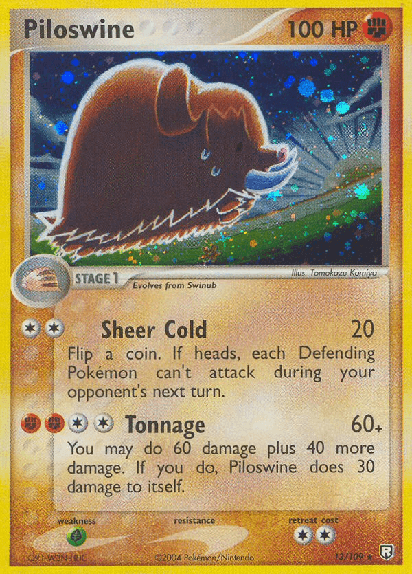 Piloswine Team Rocket Returns