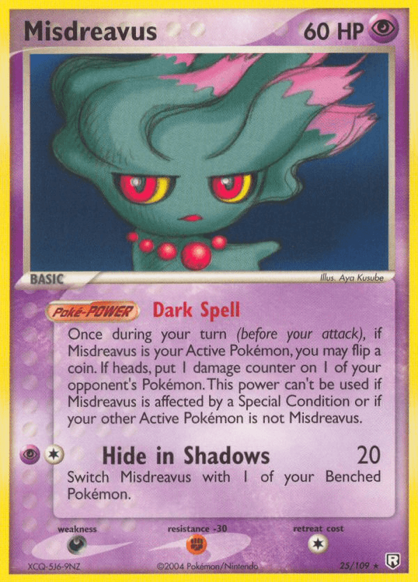 Misdreavus Team Rocket Returns