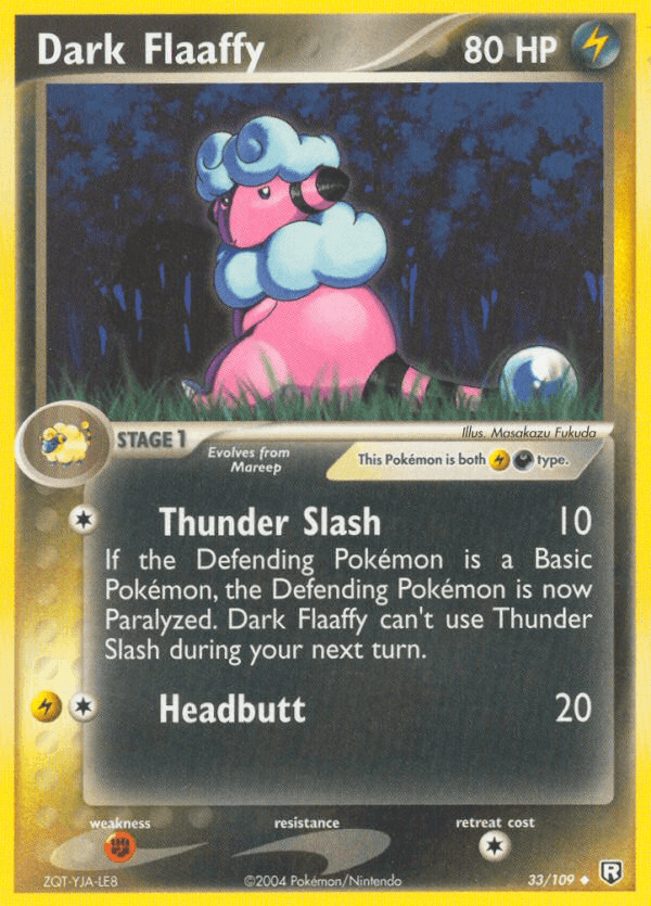 Dark Flaaffy Team Rocket Returns