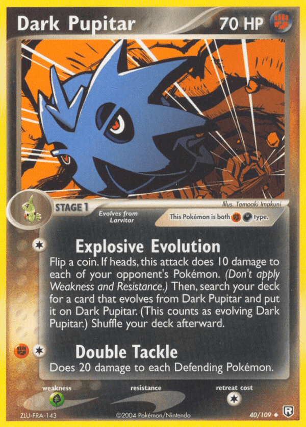 Dark Pupitar Team Rocket Returns