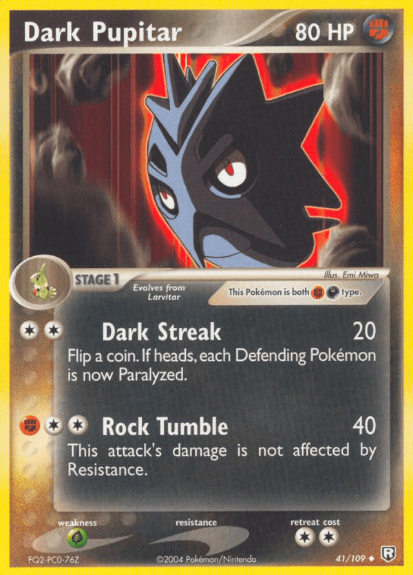Dark Pupitar Team Rocket Returns