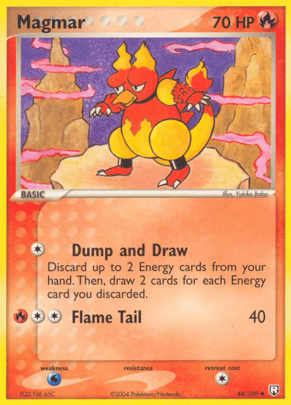 Magmar Team Rocket Returns
